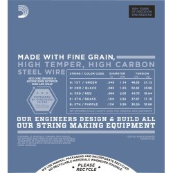 D'Addario EPS170-5SL, Light 045 - 130 (5-strenges�t Super Long)